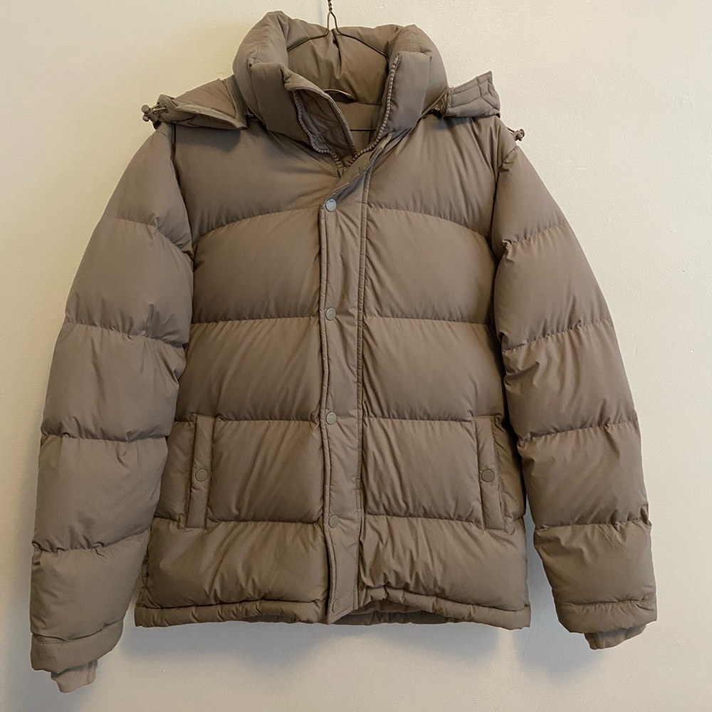 Aritzia Original Superpuff in Modern Taupe